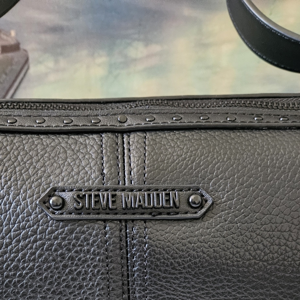 Steve Madden Black Hobo Bag NWT - Picture 3 of 16